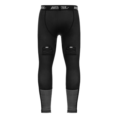 hockey armor compression long pants for girls back view
